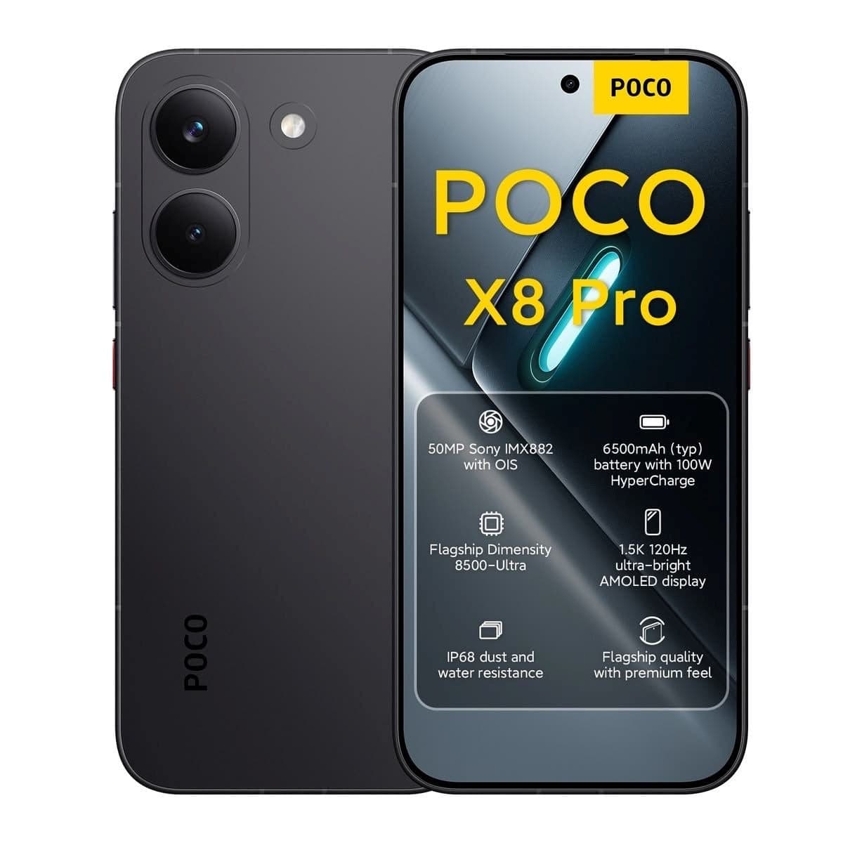 Smartfon Poco X8 Pro 5G 12GB/512GB Black