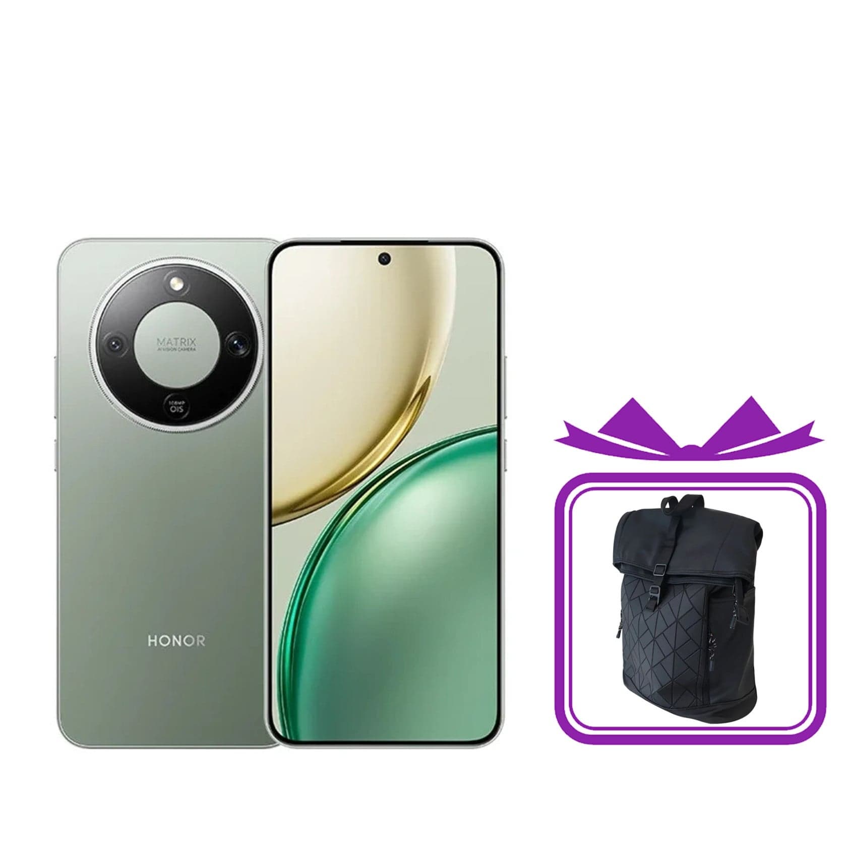 Smartfon Honor X9D 12GB/256GB Green + Hədiyyə Honor Lozenge Backpack Black