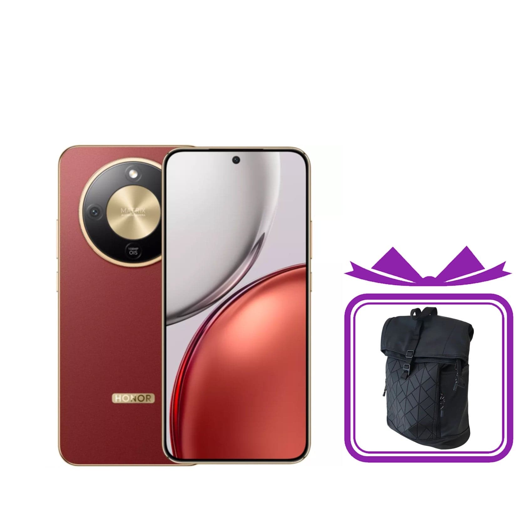Smartfon Honor X9D 12GB/256GB Brown + Hədiyyə Honor Lozenge Backpack Black